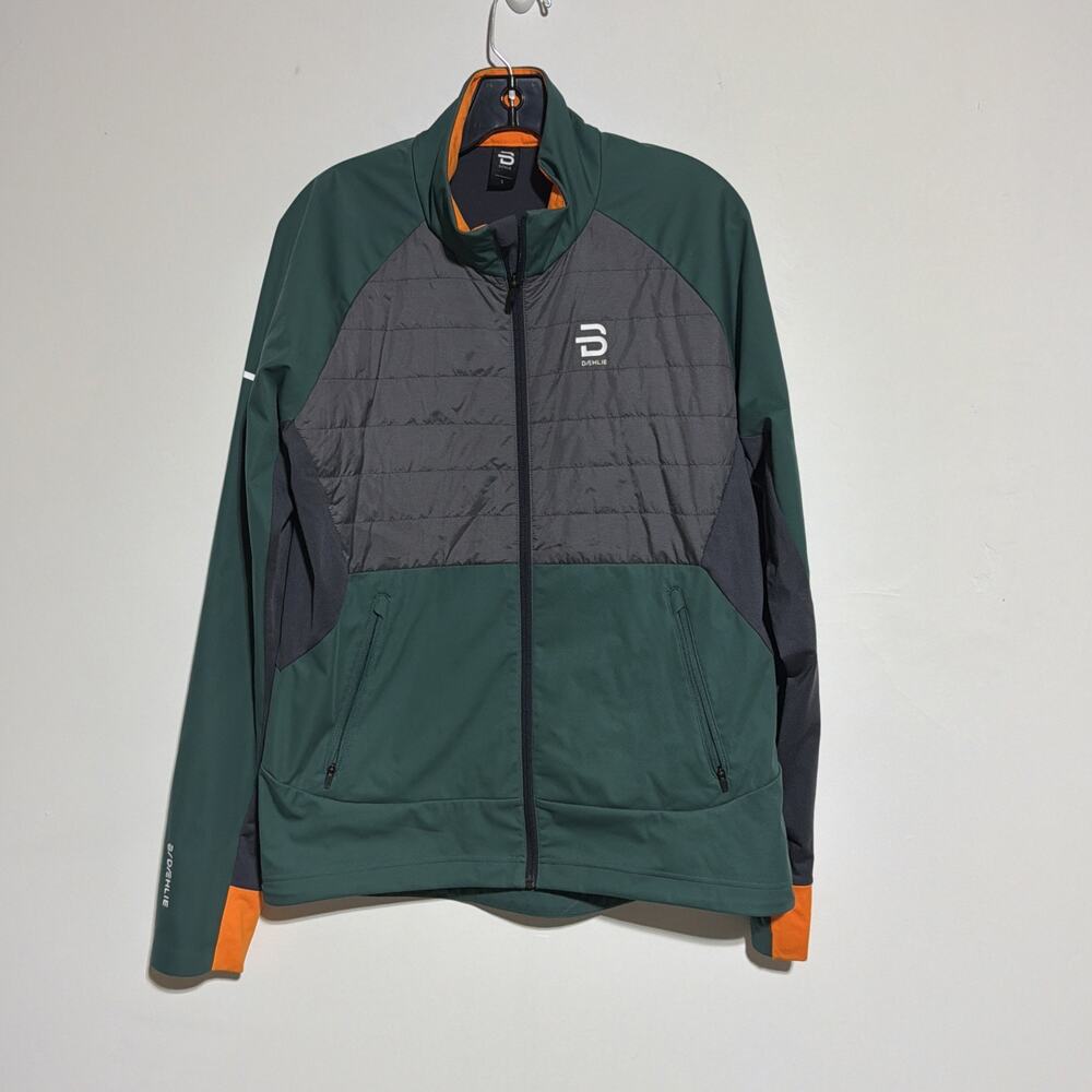 Bjorn Daehlie Challenge Jacket 2.0 Men's‎ Large Green Wind/water Repellent